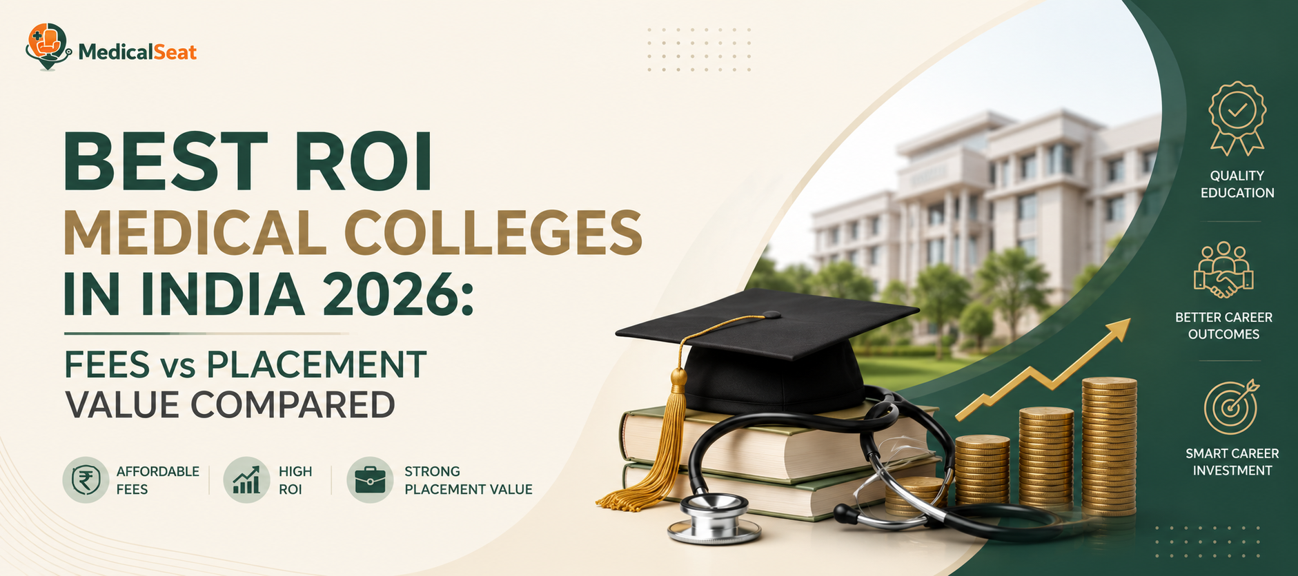 Best ROI Medical Colleges in India 2026: Fees vs Placement Value Compared