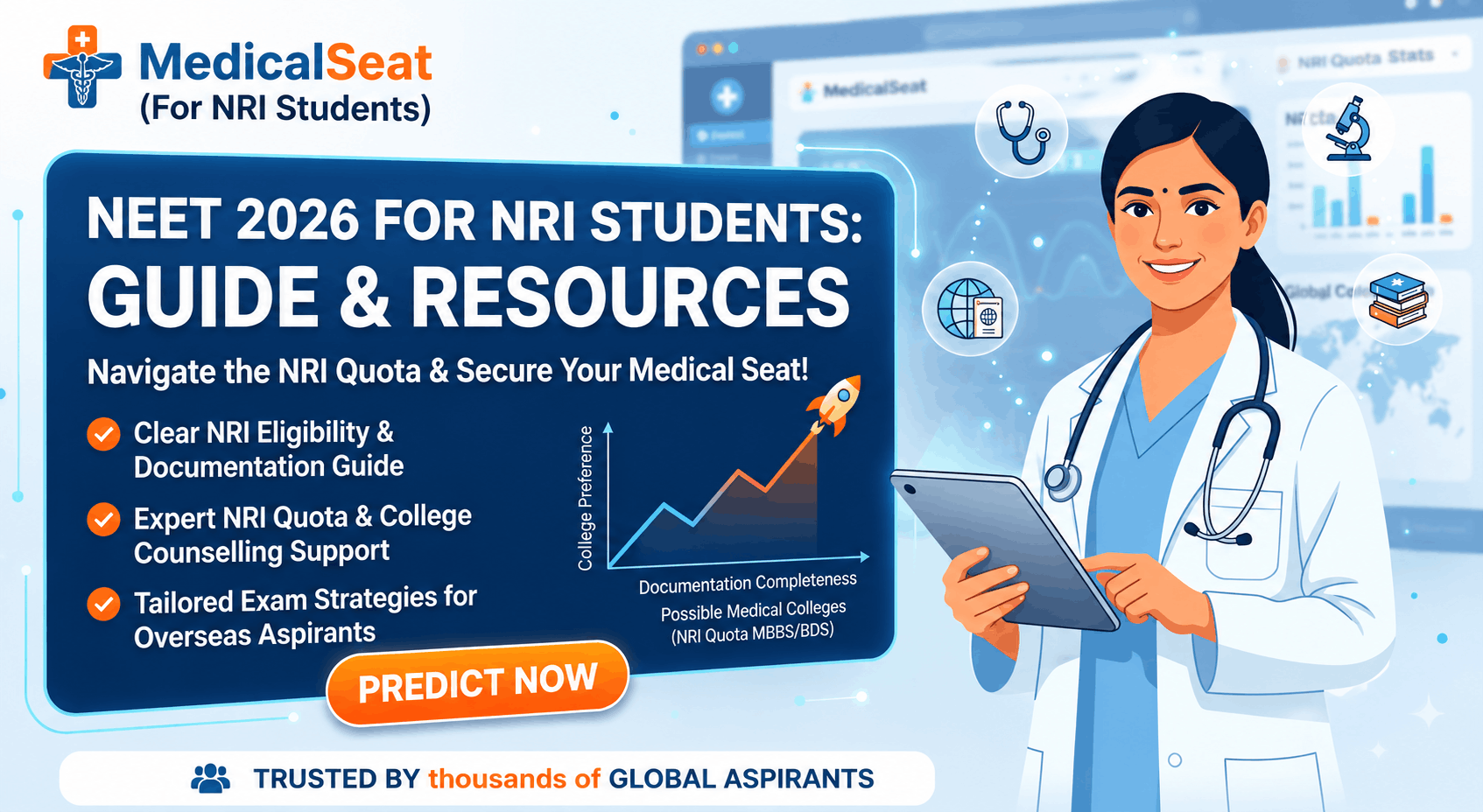 NEET UG 2026 for NRI Students: Eligibility, NRI Quota, and Admission Guide