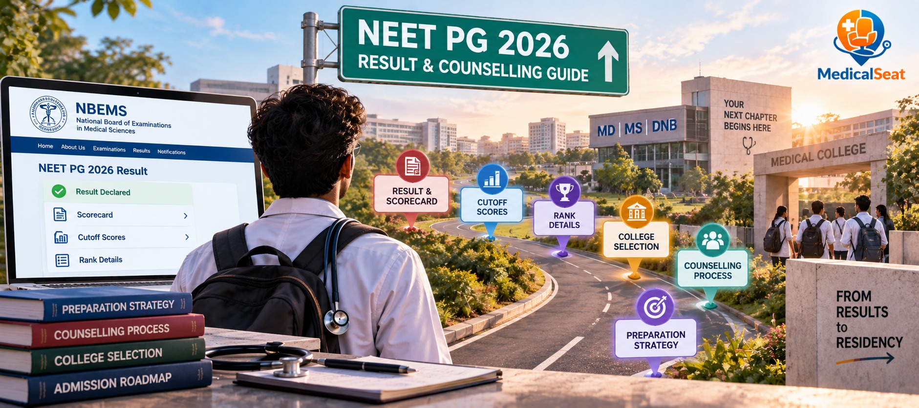NEET PG 2026 Result and Counselling Guide: Cutoff, Scorecard, Rank, College Selection, Preparation Strategy and Admission Roadmap