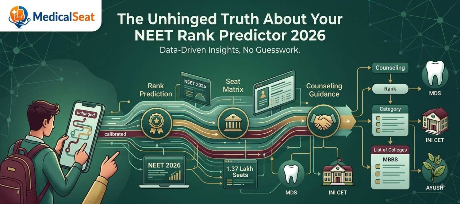 The Unhinged Truth About Your NEET Rank Predictor 2026 That Nobody In Your WhatsApp Group Will Tell You