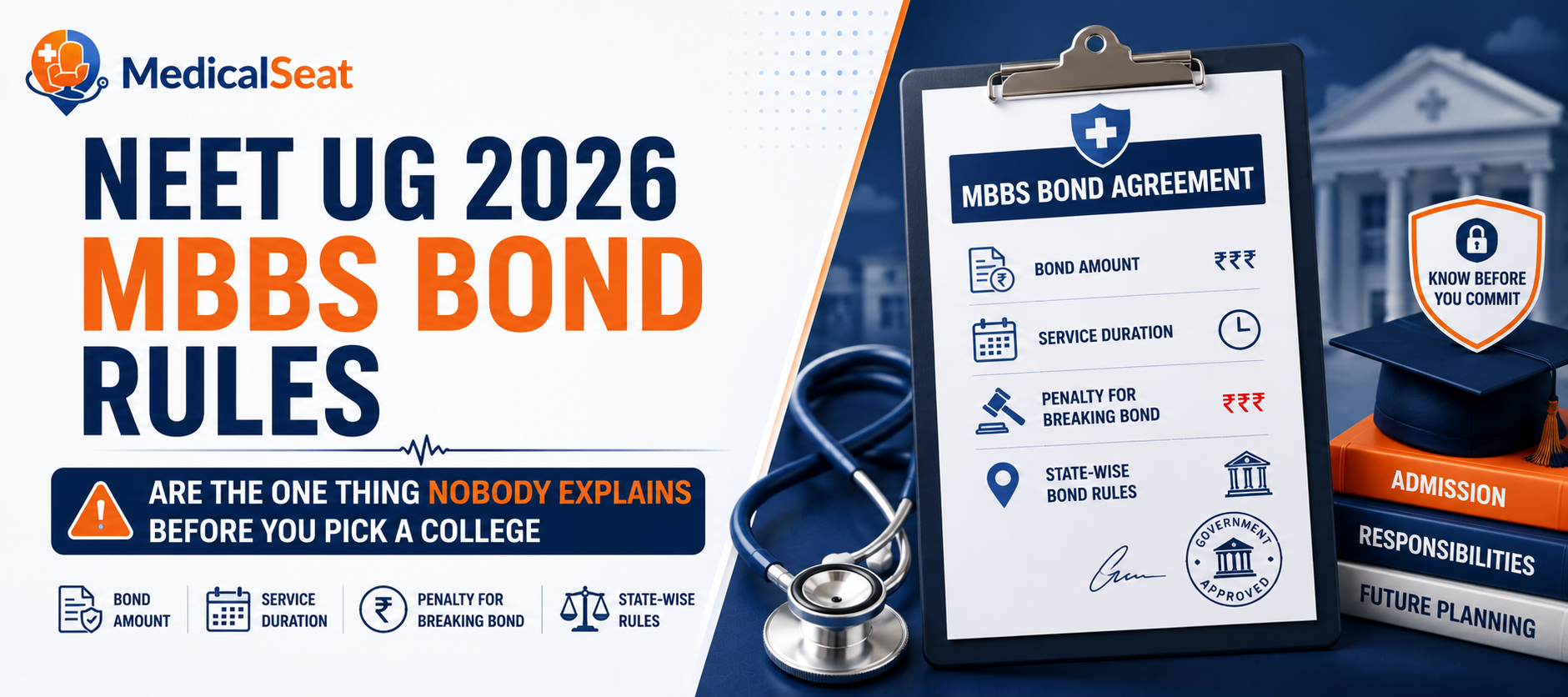 NEET UG 2026 MBBS Bond Rules Are the One Thing Nobody Explains Before You Pick a College