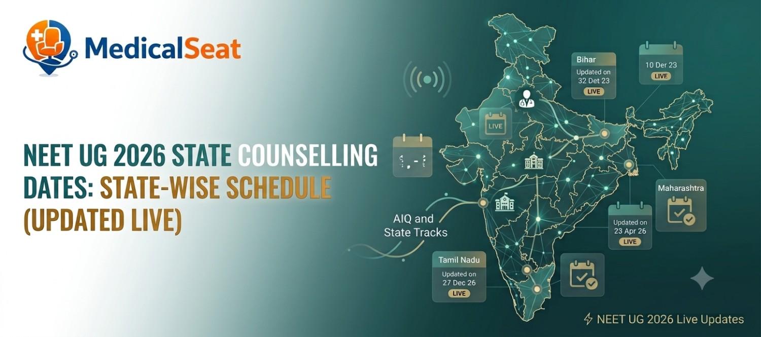 NEET UG 2026 State Counselling Dates: State-Wise Schedule (Updated Live)