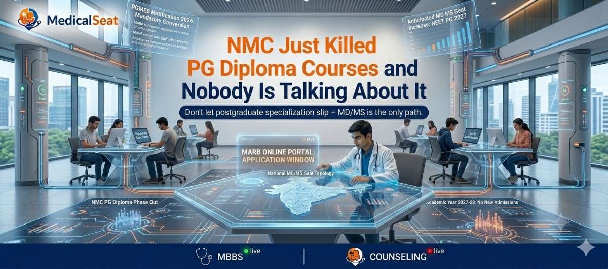 NMC Just Killed PG Diploma Courses and Nobody Is Talking About It