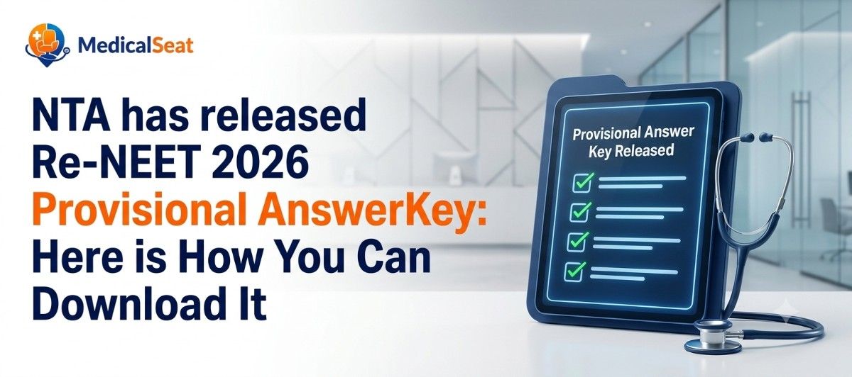 NTA has released Re-NEET 2026 Provisional AnswerKey: Here is How You Can Download It