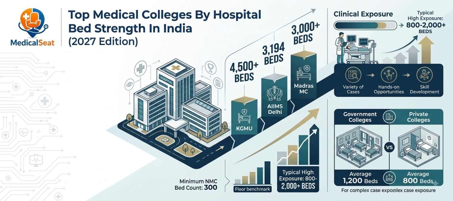Top Medical Colleges By Hospital Bed Strength In India (2027 Edition)