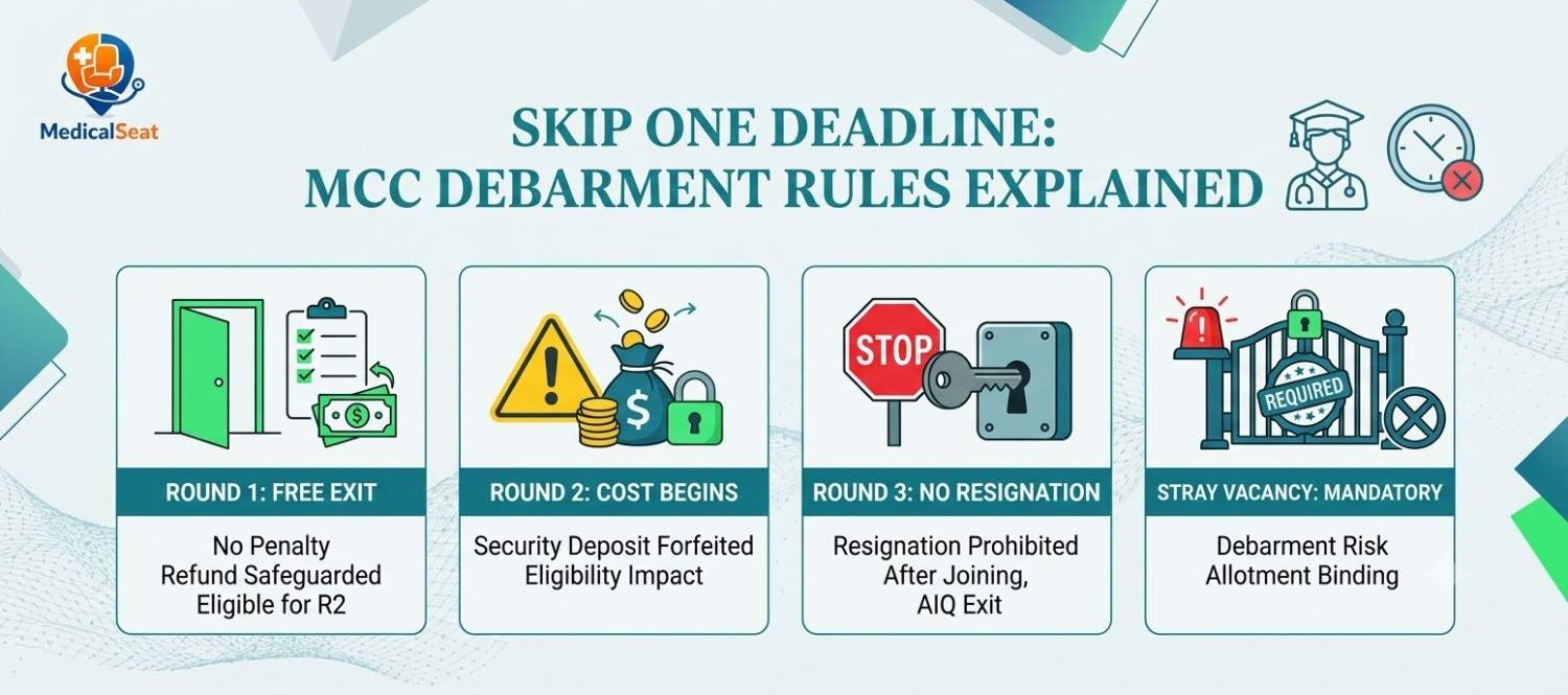 Skip One Deadline and MCC Could Debar You From Next Year's NEET: What Not Joining Really Costs You