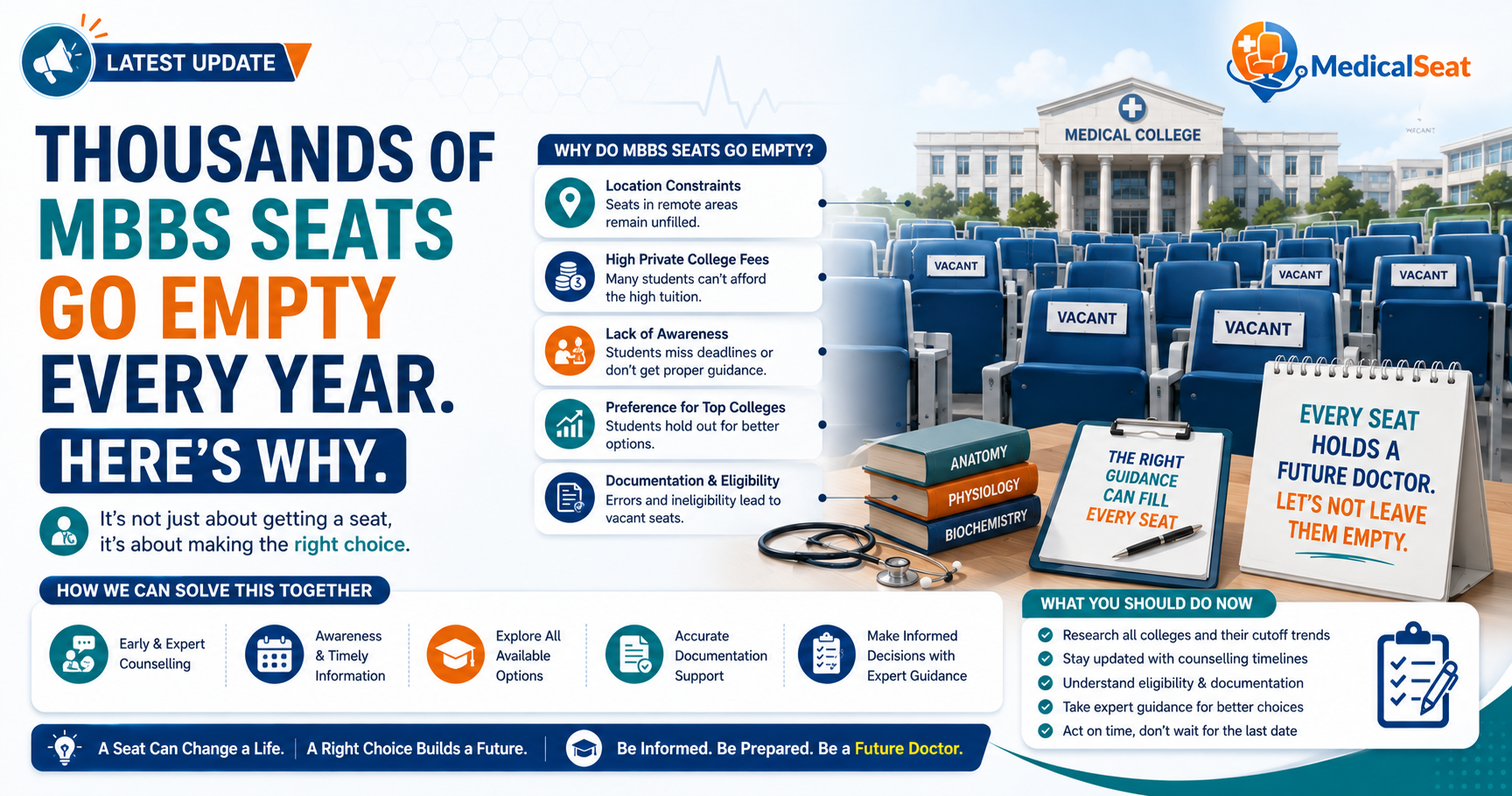 Thousands of MBBS Seats Go Empty Every Year. Here's Why.
