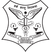 MKCG Medical College, Berhampur logo