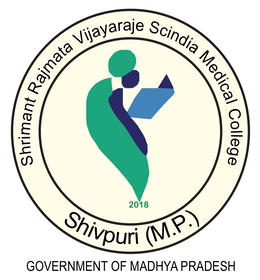 Shrimant Rajmata Vijayaraje Scindia Medical College and Hospital, Shivpuri logo